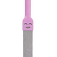 Pink Toilet Scrubber Limestone with Smiley