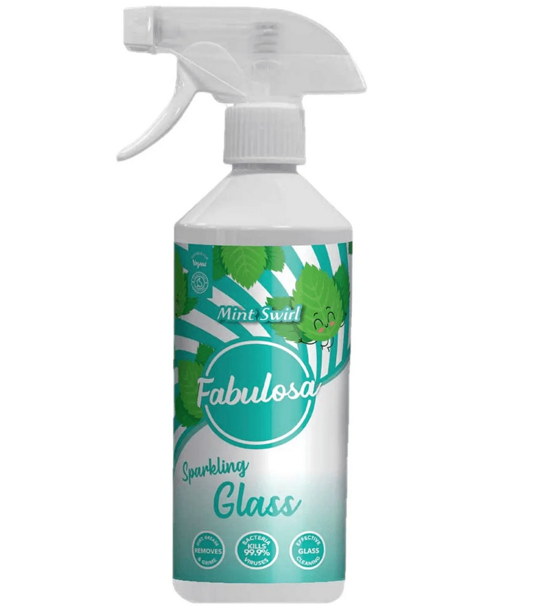 Fabulosa Sparkling Glas Trigger Mint Swirl – Blaugrün 500 ml