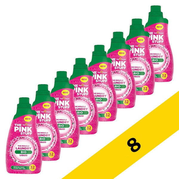 The Pink Stuff Liquid detergent organic 960ml - 8 pack